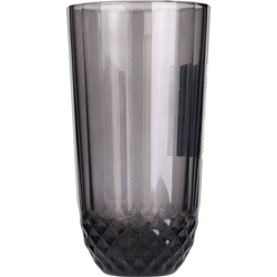 Pahar din sticlă gri, 345 ml