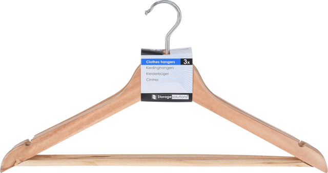 Umerașe din lemn, 3 buc