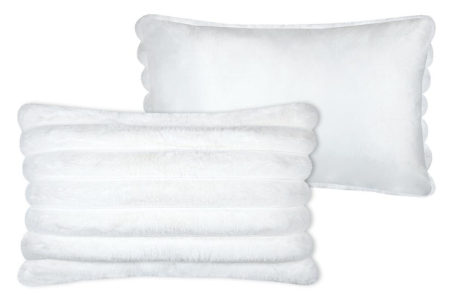 Perna decorativă POLARY cu dungi groase, 50 x 80 cm