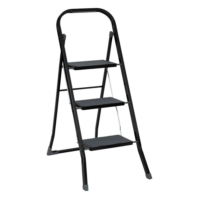 Scară metalică cu 3 trepte, 73,5 × 105,3 cm
