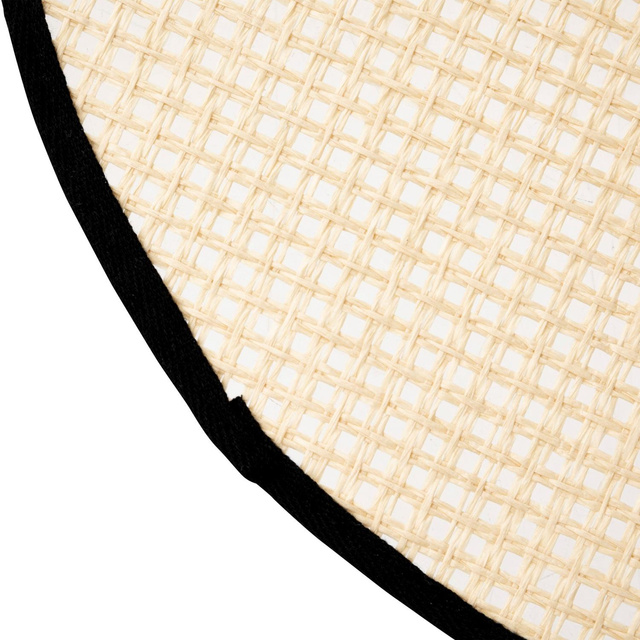 Individual de masă din iută Rivi, Ø 38 cm