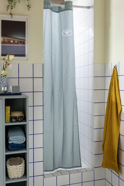 Perdea de duș din poliester TOM TAILOR