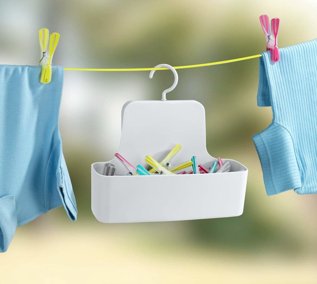 Raft pentru baie BARCELONA, alb, WENKO