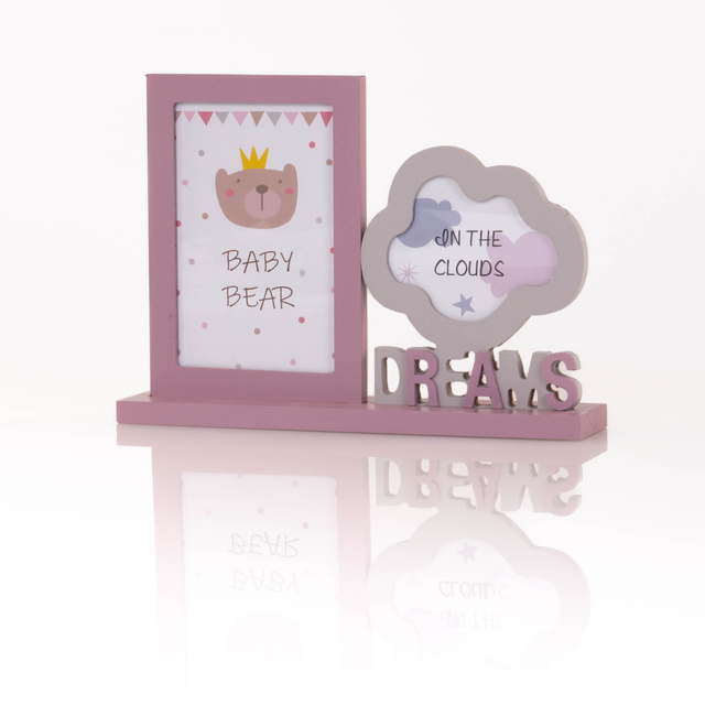 Rama in picioare cu decor, 25,5 x 5 x 18,5 cm