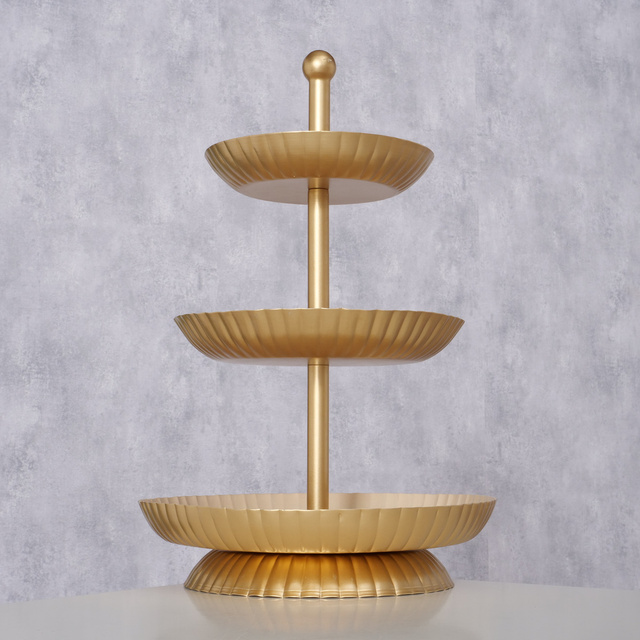 Suport pentru tort CLIO cu trei niveluri, înălțime 40,5 cm