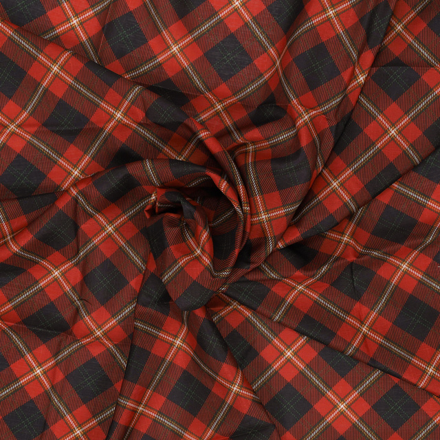 Masă cu carouri scoțiene, 130 x 180 cm, model 2