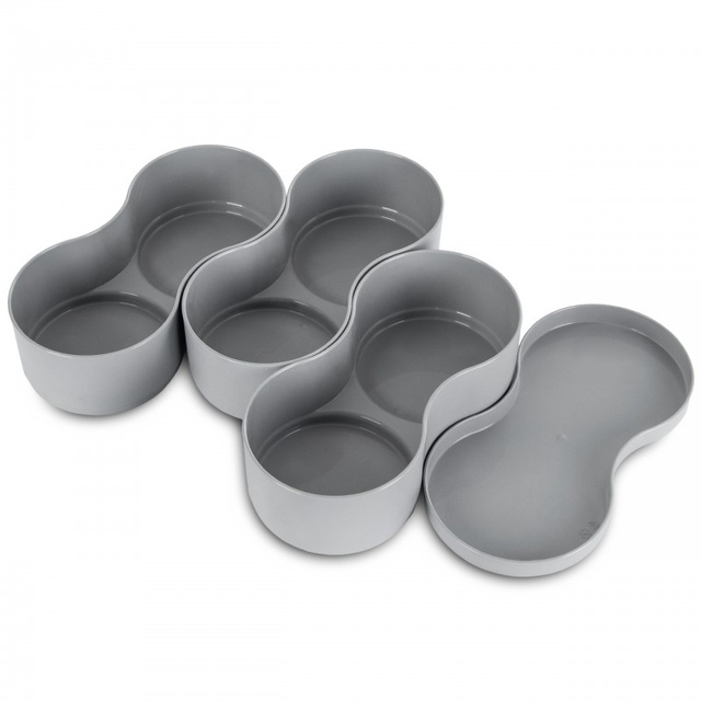 Recipient pentru gustări pliabil, 17 x 13 x 16 cm