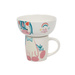 Set cadou pentru copii: bol și cană din porțelan, 600 ml + 360 ml
