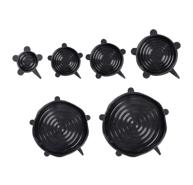 Capace din silicon reutilizabile, 6 buc, LOUI, WENKO