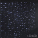 Perdea luminoasa pentru exterior, 150 LED-uri