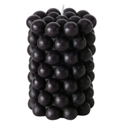 Lumanare decorativa perle, 10 x 7 cm