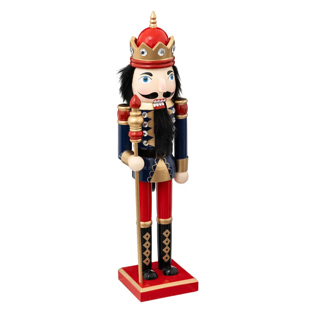 Spargător de nuci din lemn, înălțime 38 cm