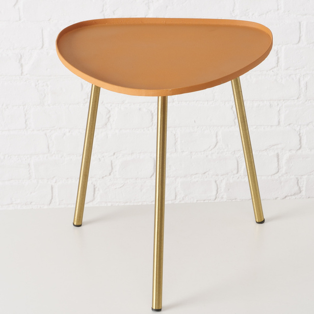 JOHANNA set mese de living metalice, inaltime 42-44,5 cm