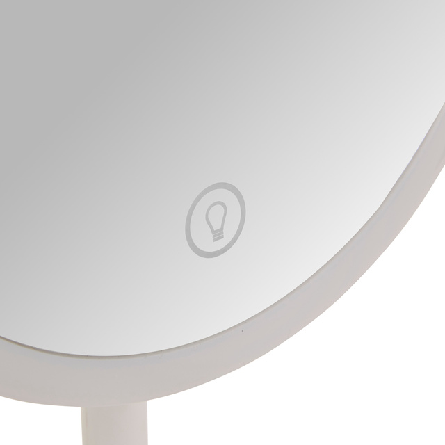 Oglindă cosmetică LED LUMI, Ø 16,8 cm