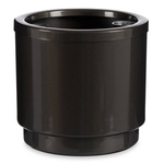 Ghiveci pentru flori cu udare automata, antracit, Ø 26 cm