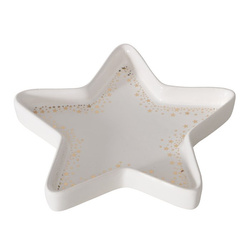 Vas ceramic în formă de stea STYVEN, 17,5 x 17,5 cm