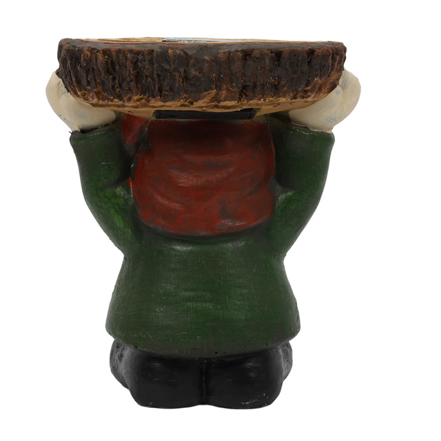 Suport pentru ghiveci in forma de pitic, 28 x 24 x 23,5 cm 