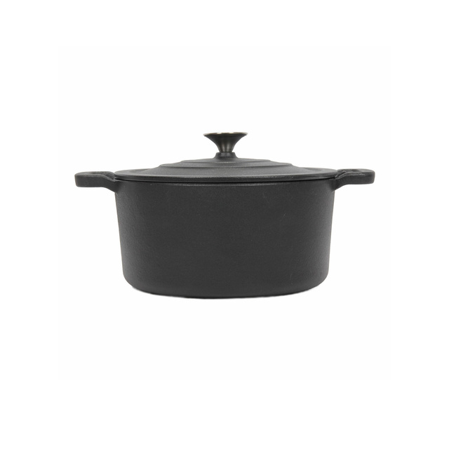 Cazan din fonta cu capac, Ø 20 cm