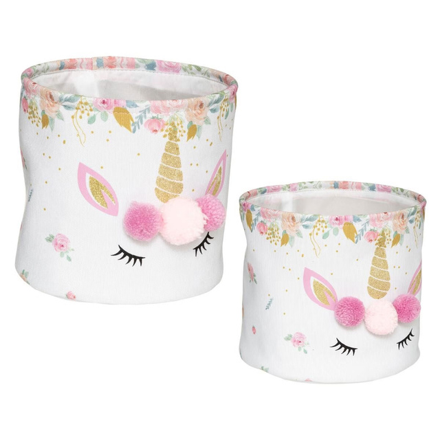 Set 2 cosuri textile UNICORN