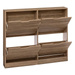 Organizator pentru pantofi MODUL MIX N', 4 compartimente, 100 x 17 x 90 cm