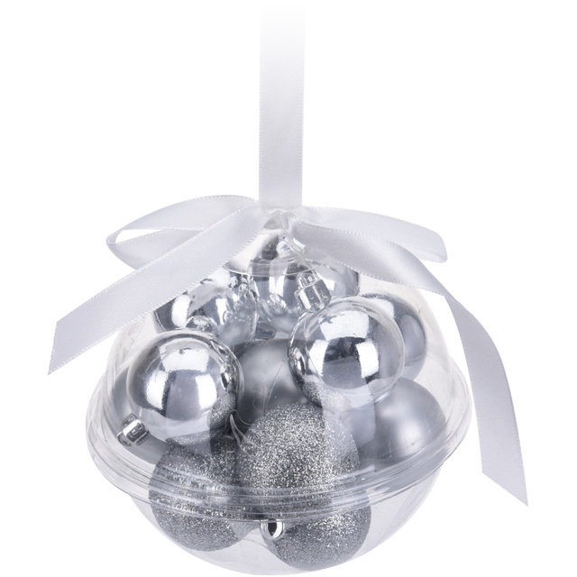 Globulete de Crăciun, 14 bucăți, Ø 4 cm