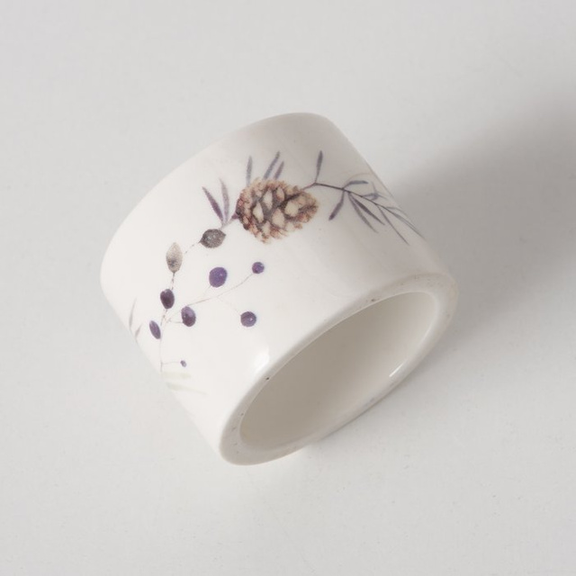 Ineluri ceramice pentru șervețele NORDALA, 2 buc.