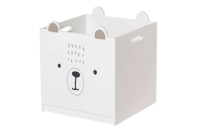 Covor de iută cu ursuleț, Ø 120 cm