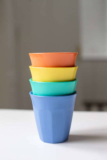 Cani NORA S, 150 ml, 4 bucati, KOZIOL