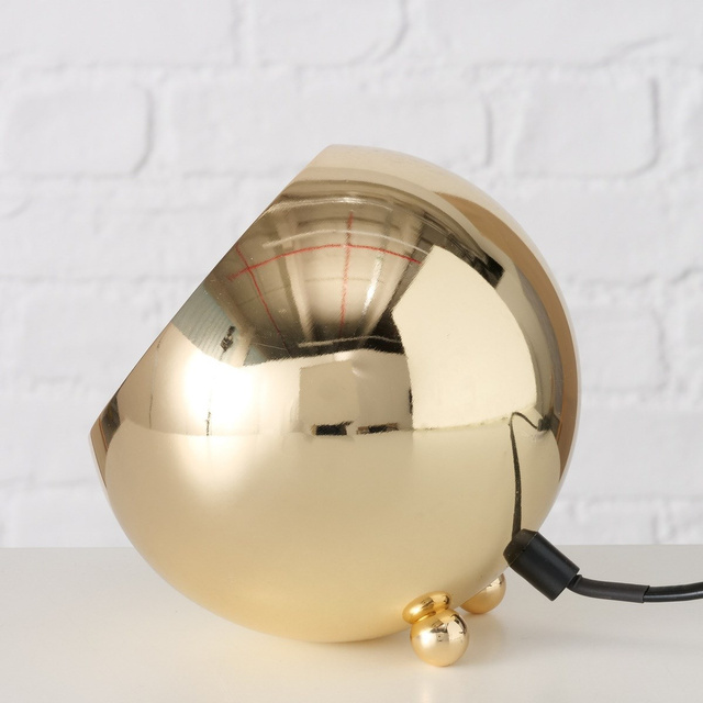 Lampă de masă Missy, Ø 15 cm, auriu