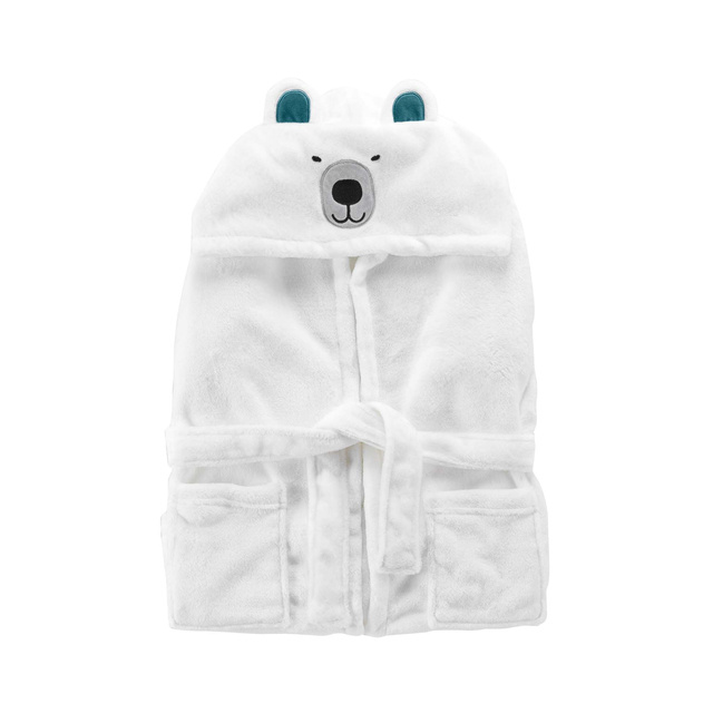 Halat de baie pentru copii cu gluga ETOILINE, marime universala