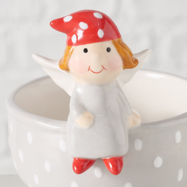 Candelabru cu îngeraș pentru o singură lumânare MALENA