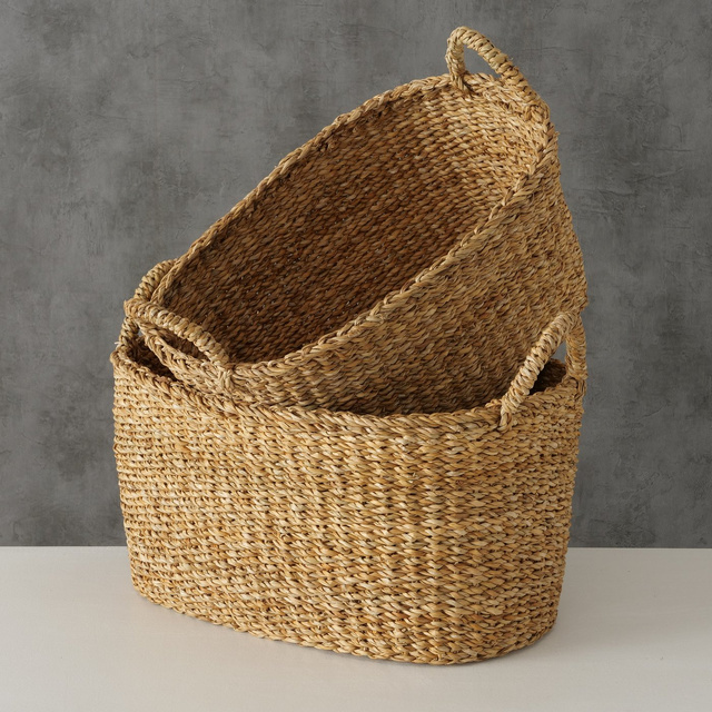 Set 2 coșuri pentru depozitare Sophy cu mânere