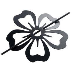 Clip pentru perdea cu flori, 1 buc