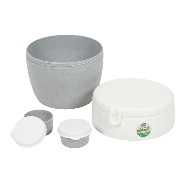 Cutie pentru salata si sos BENTOBOX L, 3 elemente, KOZIOL