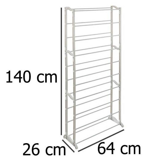 Suport pentru pantofi, 10 niveluri, 30 de perechi