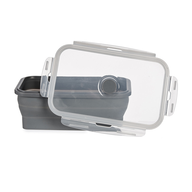 Cutie de prânz cu capac, din silicon
