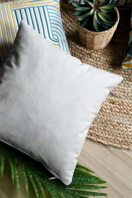 Feta de perna decorativa, bumbac, LORIS, 40 x 40 cm