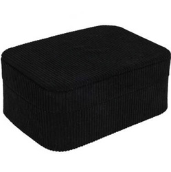 Cutie mică pentru bijuterii, catifea, 19 x 13,5 x 8 cm