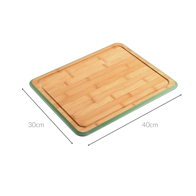 Blat de taiat din bambus, negru