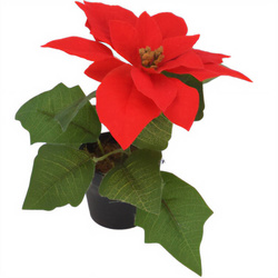 Steaua Betleemului, floare artificială, 19 cm