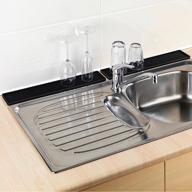 Cearceaf pentru uscat vase, căni, suport, WENKO, negru