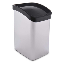 Coș de gunoi cu capac rabatabil, 12 litri