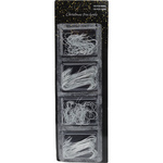 Carlige pentru agatat decoratiuni de Craciun, 300 bucati