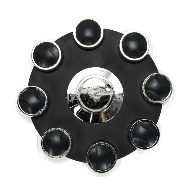 Organizator de condimente, 8 recipiente de sticlă, suport rotativ