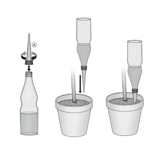 Irigator pentru flori, pentru udarea plantelor - 6 bucăți în set