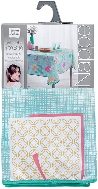 Fata de masa dreptunghiulara PLAYA, 150 x 240 cm, imprimata