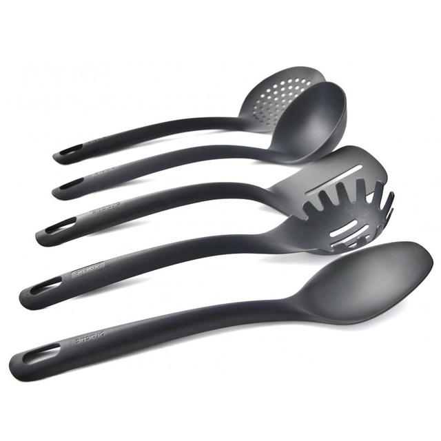 Set de accesorii de bucatarie intr-un recipient, 5 bucati, HANDY