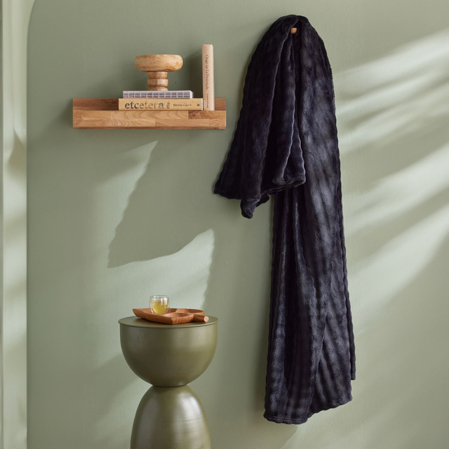 Pătură cu model în relief, 130 x 180 cm, DOUCELIN