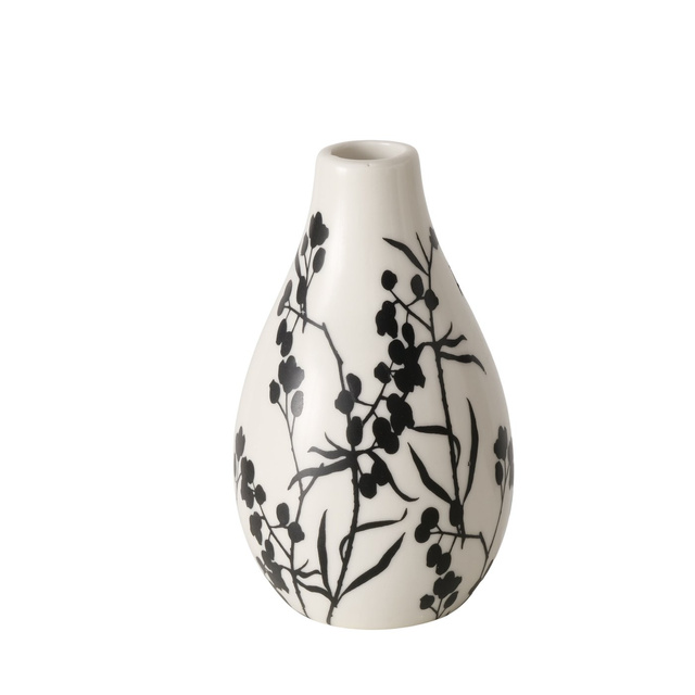 Vază BERRIES, 3 buc., înălțime 12 cm, Ø 9, pictată manual