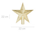Stea pentru brad de Craciun, 22 cm